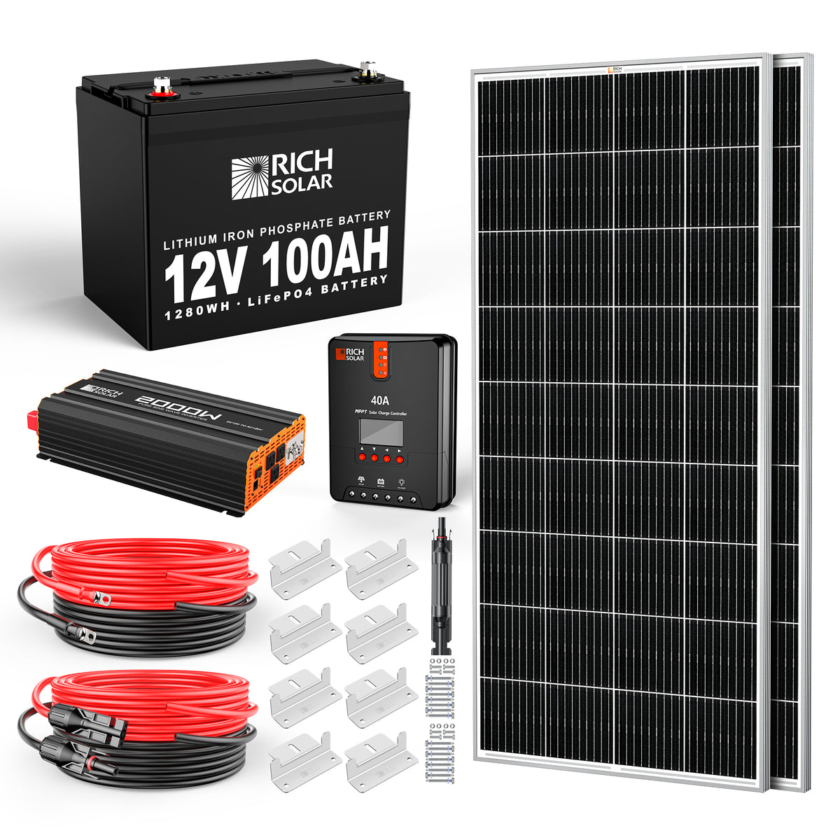 400 Watt Complete Solar Kit