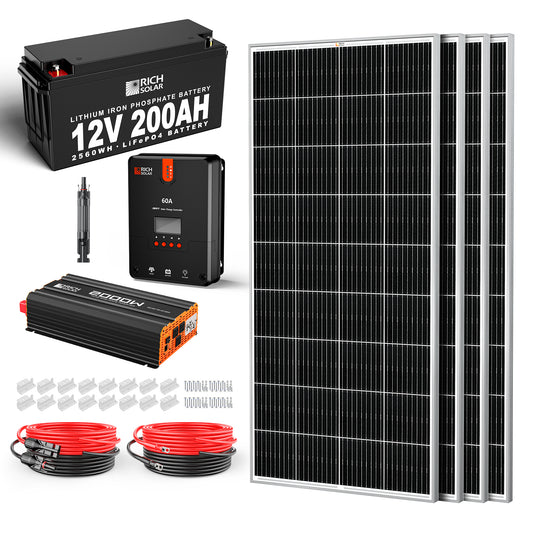 800 Watt Complete Solar Kit