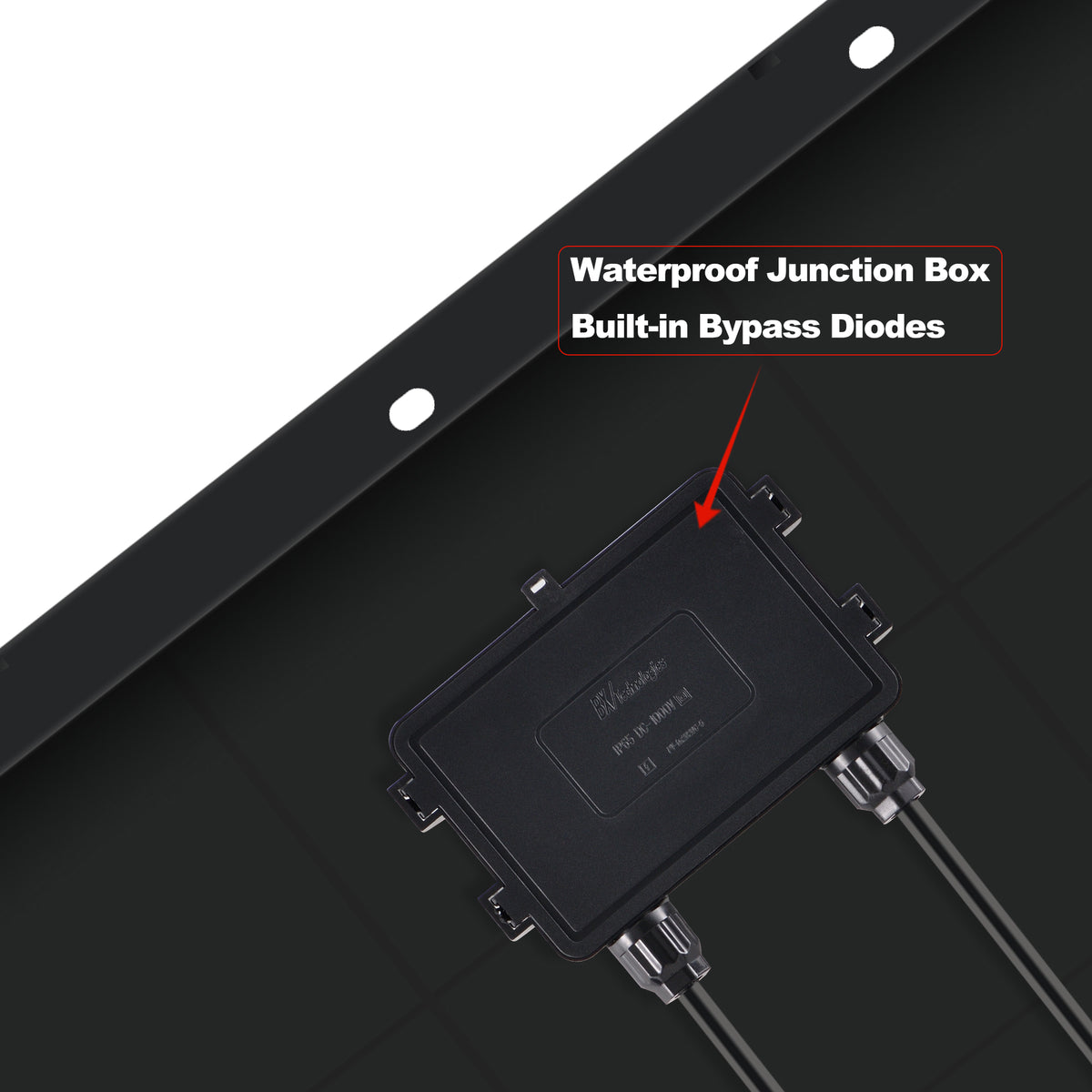 MEGA 100 ONYX | 100 Watt Black Solar Panel
