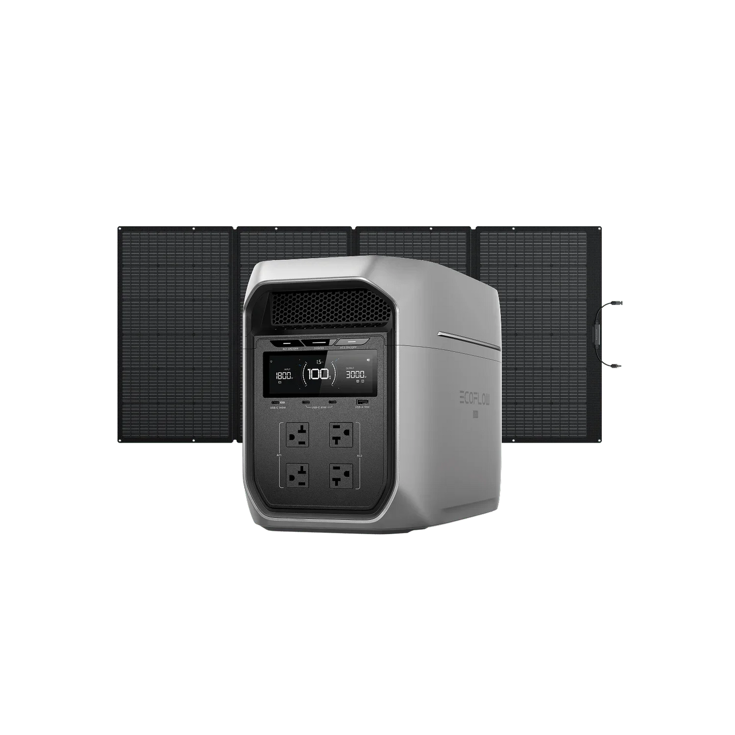 EcoFlow DELTA 3 Max Series Portable Power Station (2048Wh)