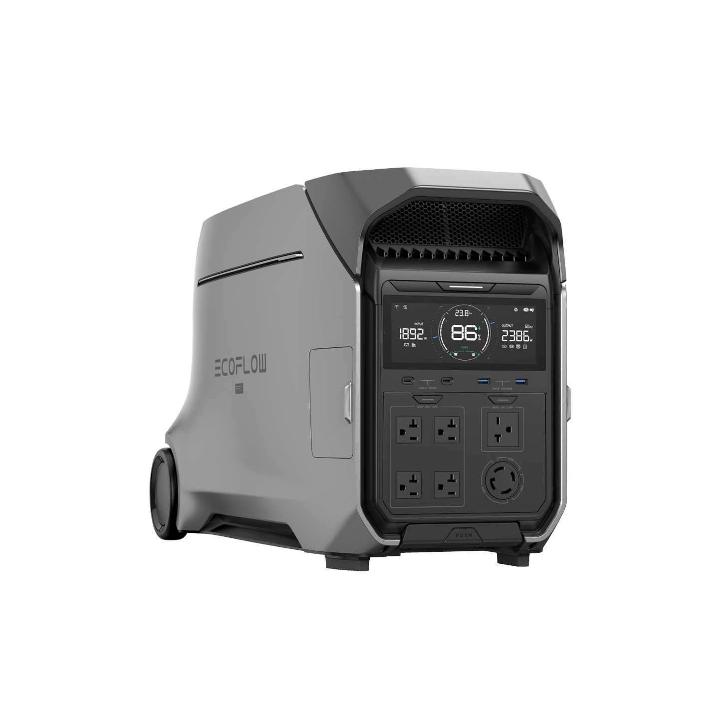 EcoFlow DELTA Pro 3 Portable Power Station Solar Generator
