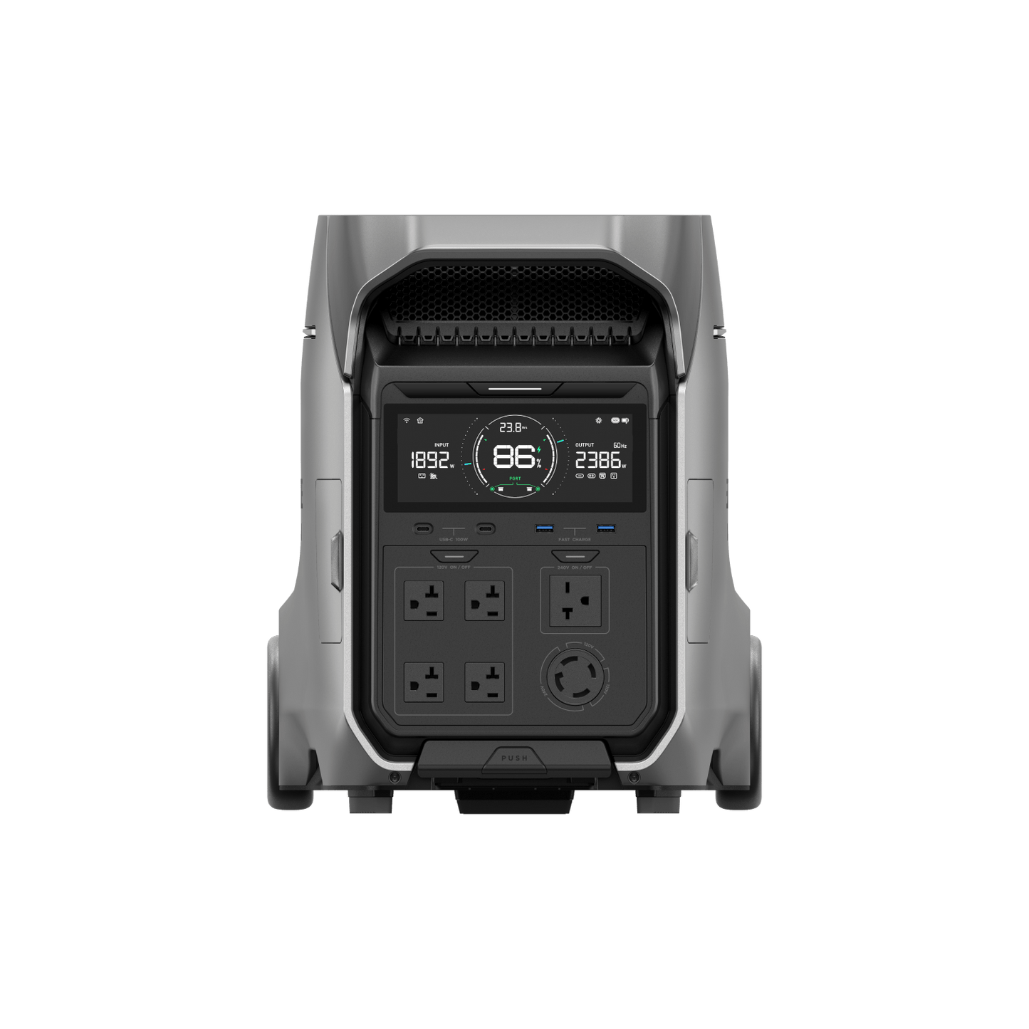 EcoFlow DELTA Pro 3 Portable Power Station Solar Generator
