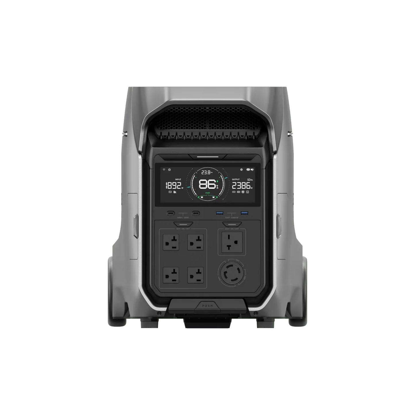 EcoFlow DELTA Pro 3 Portable Power Station Solar Generator