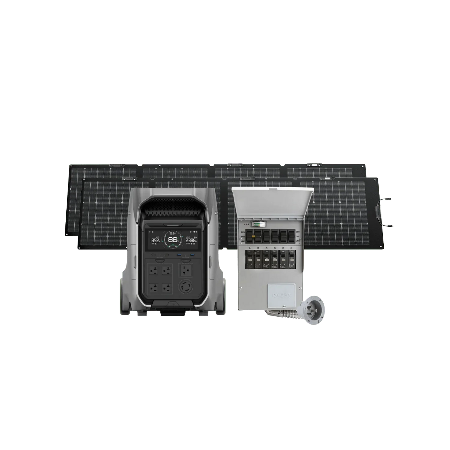 EcoFlow DELTA Pro 3 Portable Power Station Solar Generator