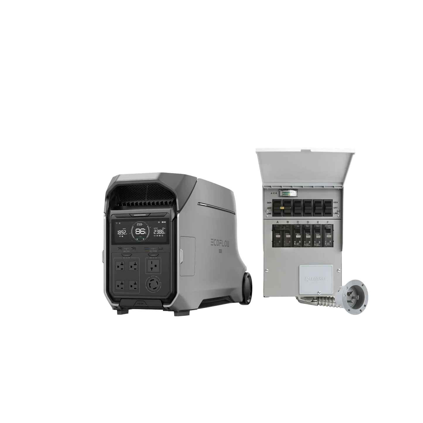 EcoFlow DELTA Pro 3 Portable Power Station Solar Generator