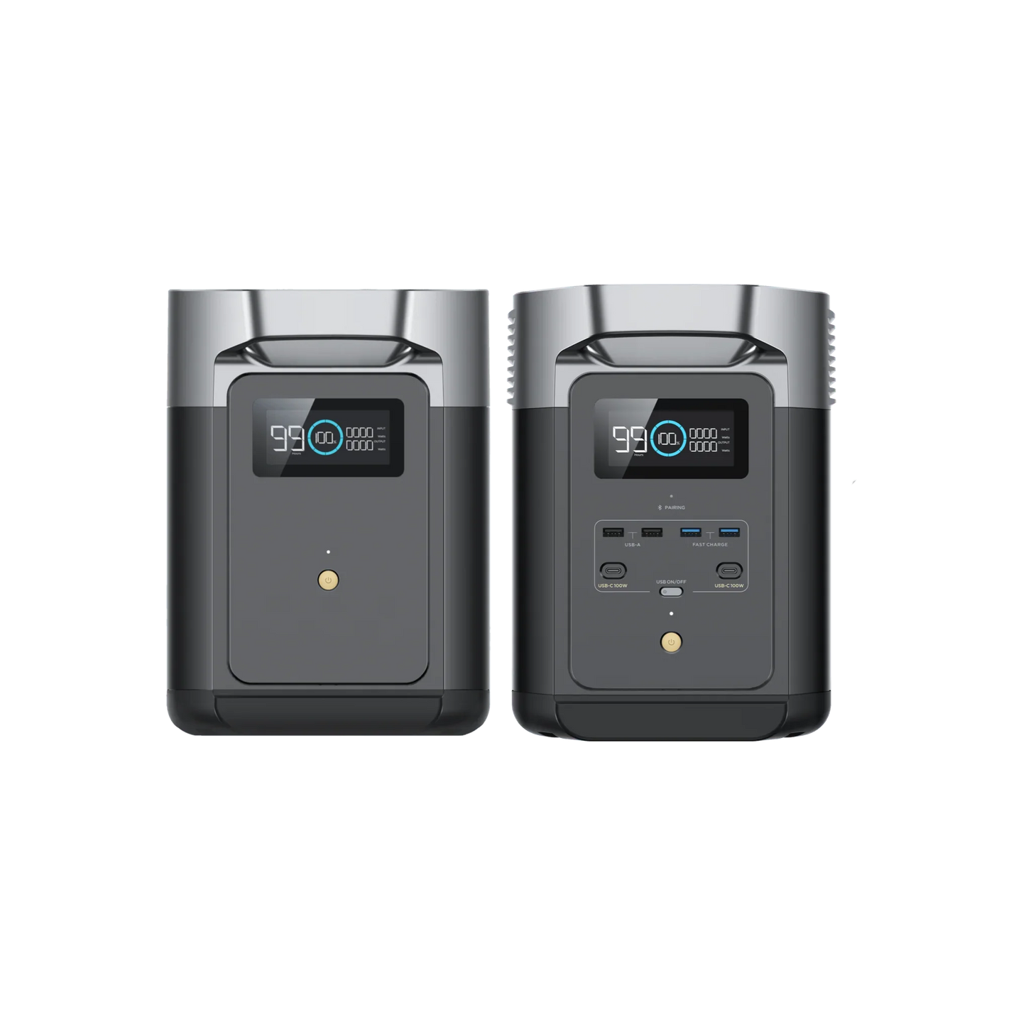 EcoFlow DELTA 2 + DELTA 2 Smart Extra Battery | 2048Wh Portable Power Station Expandable Backup Battery