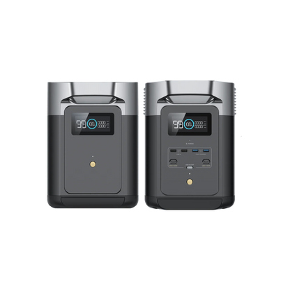 EcoFlow DELTA 2 + DELTA 2 Smart Extra Battery | 2048Wh Portable Power Station Expandable Backup Battery