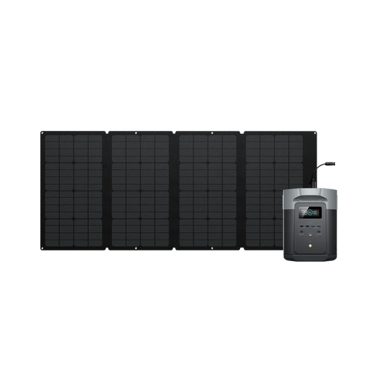 EcoFlow DELTA 2 Max + 160W Solar panel
