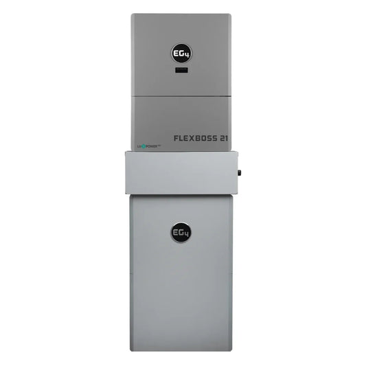 EG4 Hybrid Power Kit | 16kW 120/240V Output 48VDC - 14.3kWh System Bundle | EG4 FlexBOSS21 Hybrid Inverter + EG4 PowerPro Wallmount Outdoor Battery