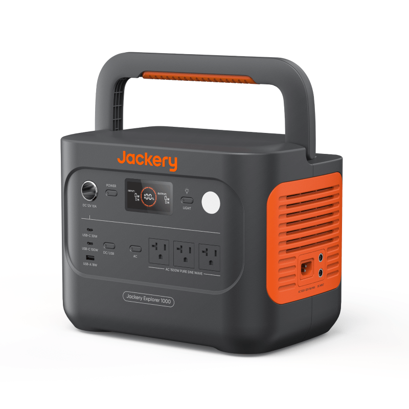 Jackery Portable Power Station Explorer 1000 Off Grid Power Supply For Home Backup And Remote Sites