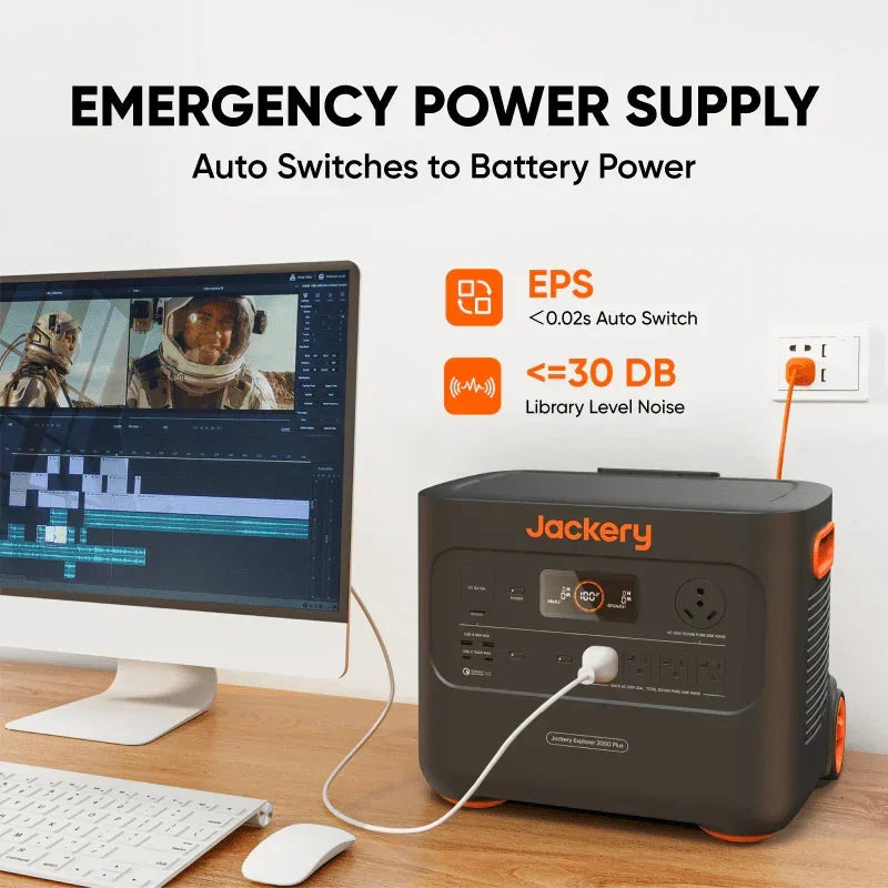 Jackery Solar Generator 2000 Plus Plus Kit (6kWh)