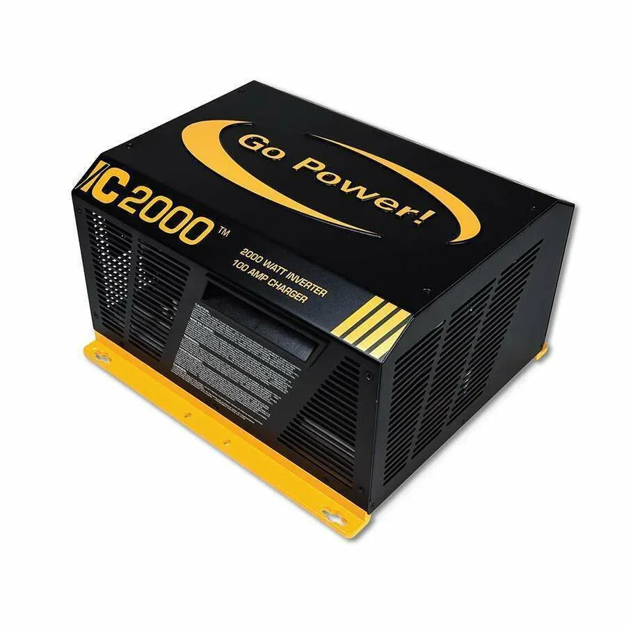 Go Power! 2000W Pure Sine Wave Inverter/Charger - GP-IC-2000-12-PKG