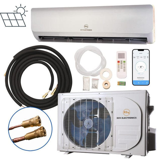 EG4 Hybrid Solar AC/DC Mini-Split Kit 24000 BTU