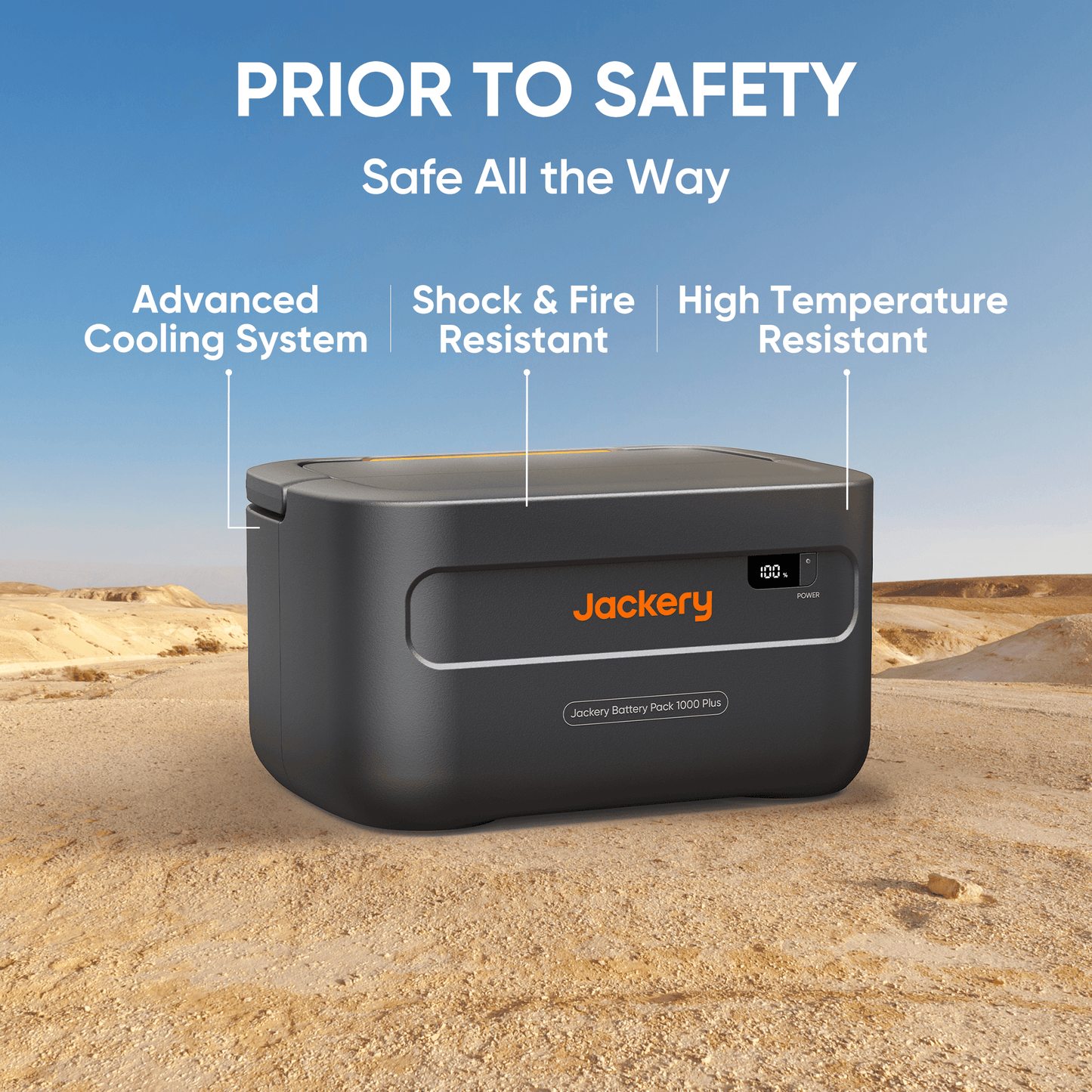 Jackery Battery Pack 1000 Plus Portable Power Source 1264 Wh