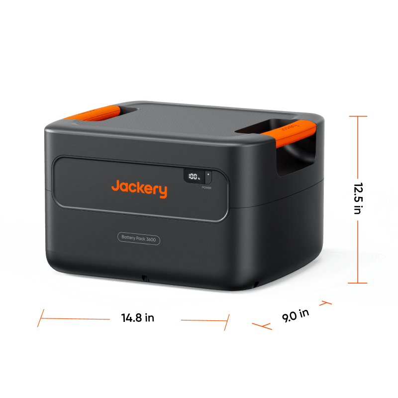 Jackery Battery Pack 3600 Plus For Home Backup Power And Off Grid Storage Compatible With HomePower 3600 Plus Pro Max