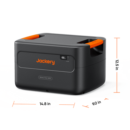 Jackery Battery Pack 3600 Plus For Home Backup Power And Off Grid Storage Compatible With HomePower 3600 Plus Pro Max