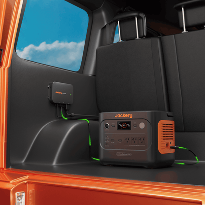 Jackery DC-DC Alternator Charger for 12V 24V Automotive Systems Charges While You Drive DC8020