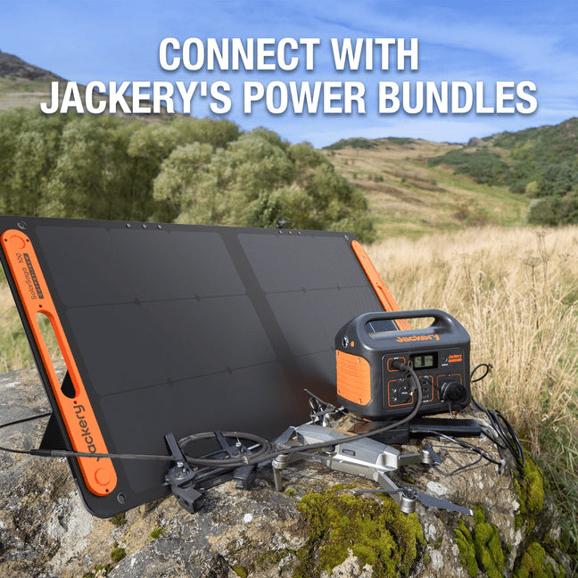 Jackery DC Extension Cable For Solar Panel 16.4 ft Extends Jackery Solar Panel Connections To Portable Power Stations