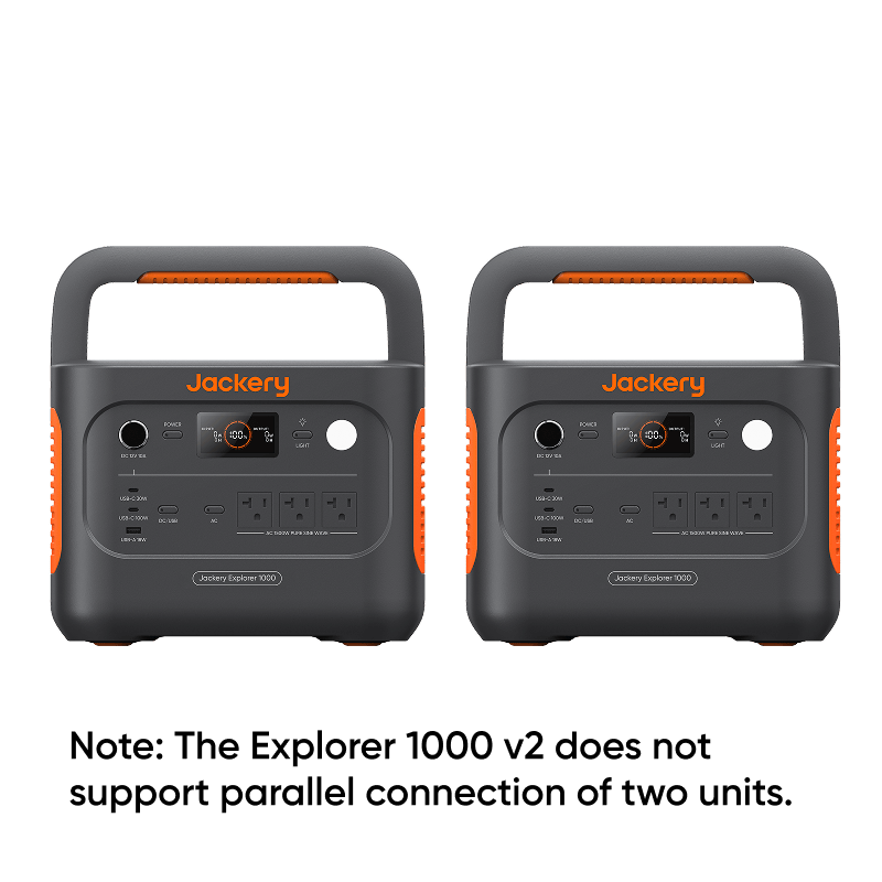 Jackery Portable Power Station Explorer 1000 v2 Off-Grid Power Supply for Remote Sites