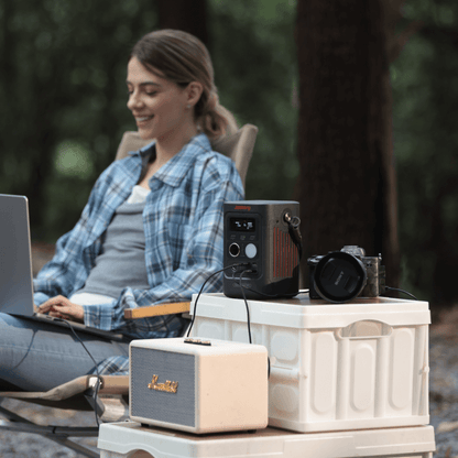 Jackery Explorer 300D Portable Power Station 288Wh Emergency Backup Power And On The Go Device Charging