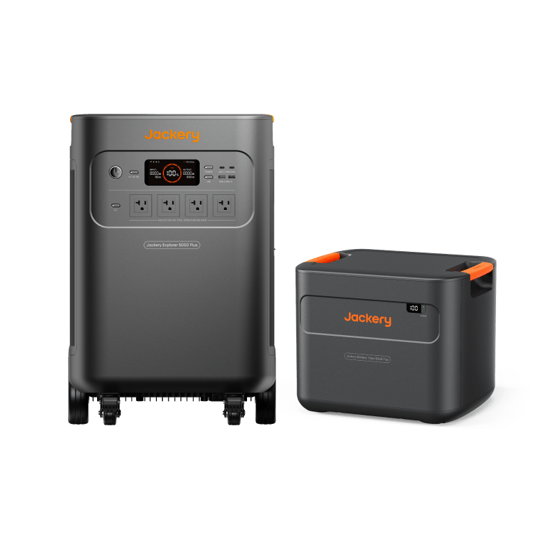 Jackery Portable Power Station Explorer 5000 Plus 10kWh Backup Power for Homes and Outdoor Use