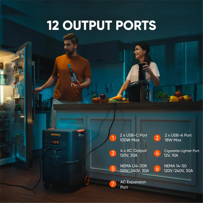 Jackery Portable Power Station Explorer 5000 Plus For Home Backup And Off Grid Power Supply
