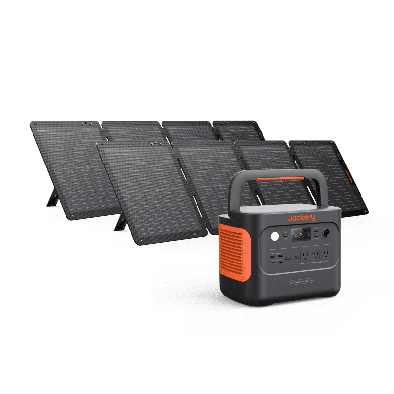 Jackery Solar Generator 1000 Plus Portable Power Station For Home Backup Power And Off Grid Use