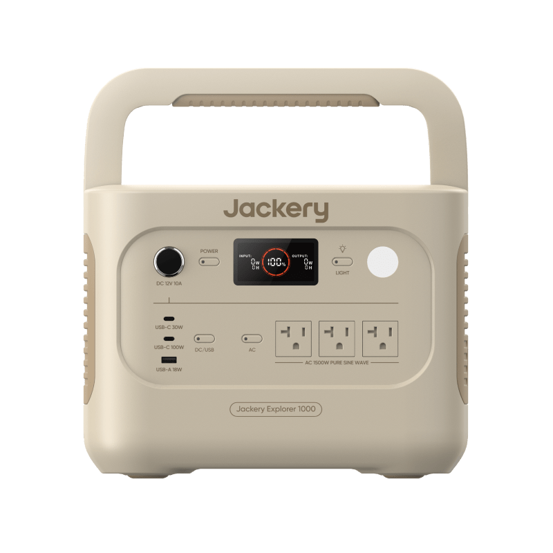 Jackery Portable Power Station Explorer 1000 v2 Off-Grid Power Supply for Remote Sites