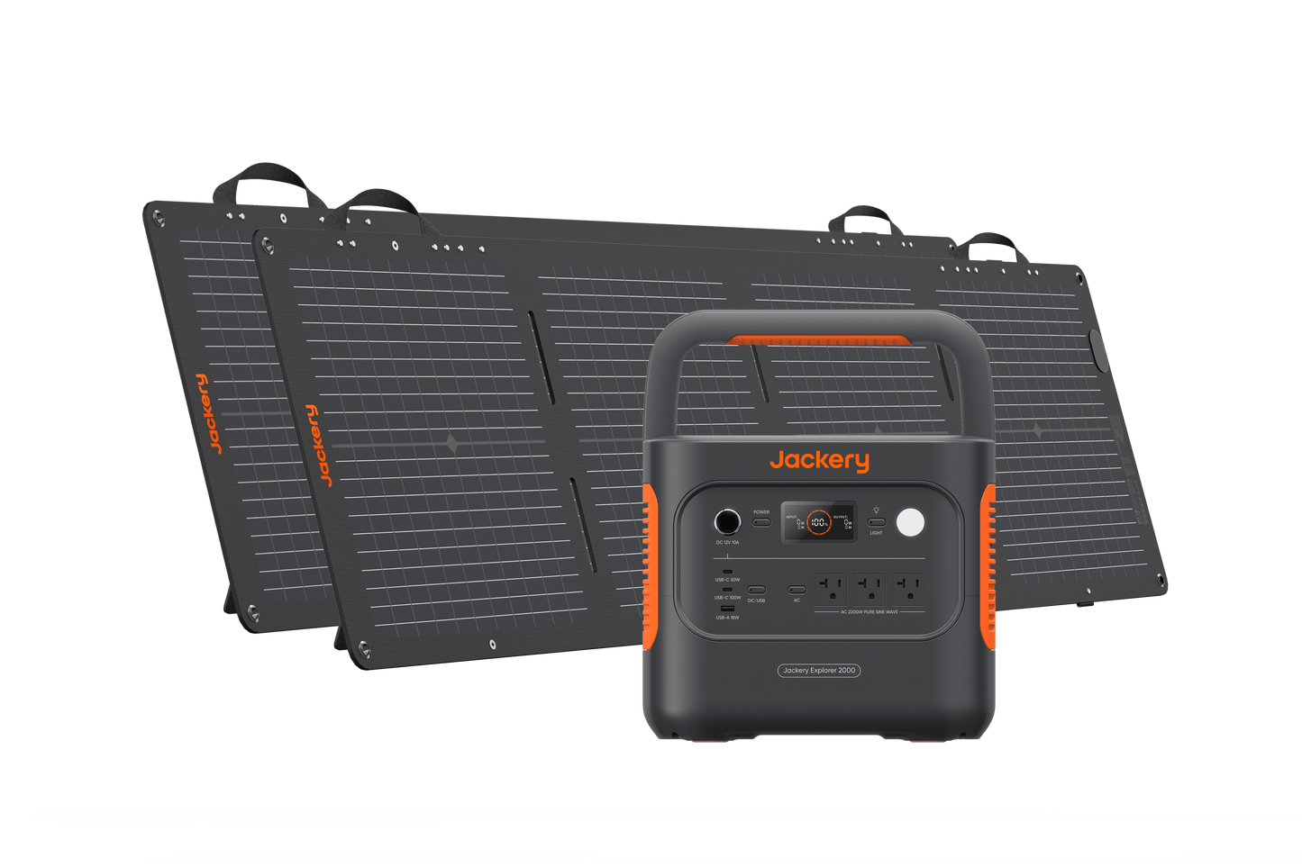Jackery Portable Solar Generator Power Station 2000 v2 Backup Power for Home Electronics Indoor Use