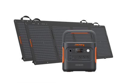 Jackery Portable Solar Generator Power Station 2000 v2 Backup Power for Home Electronics Indoor Use