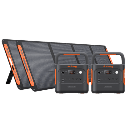Jackery Portable Solar Generator Power Station 2000 v2 Backup Power for Home Electronics Indoor Use