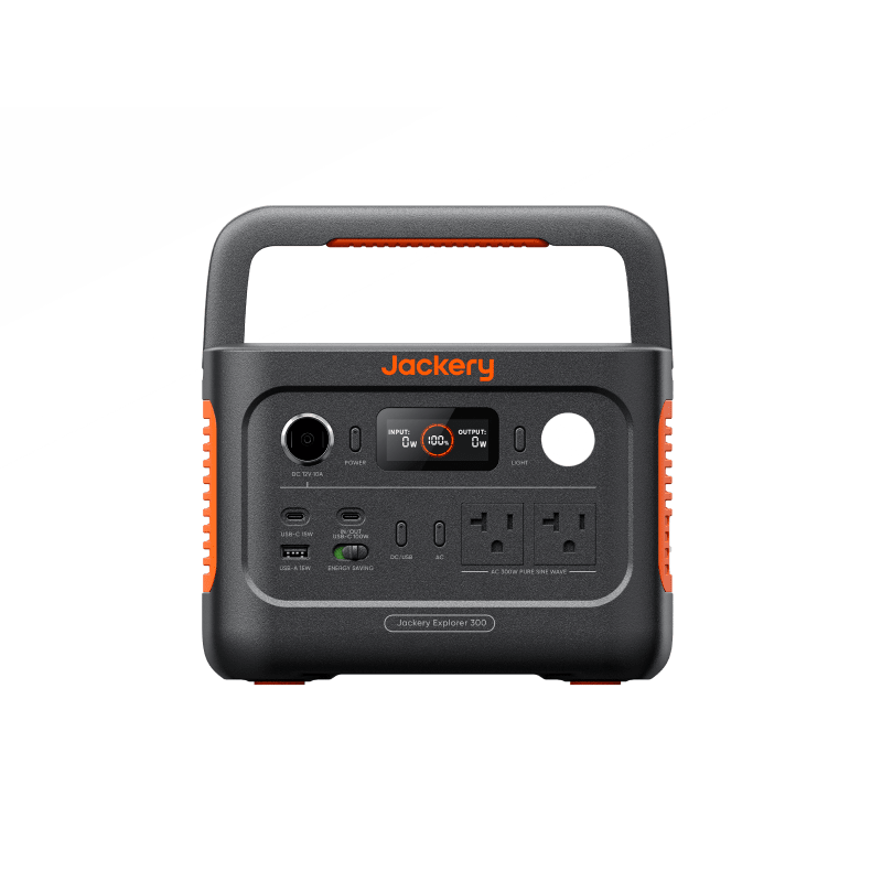 Jackery Portable Power Station Explorer 300 v2 for Outdoor Recreation, Camping and Emergency Power Backup