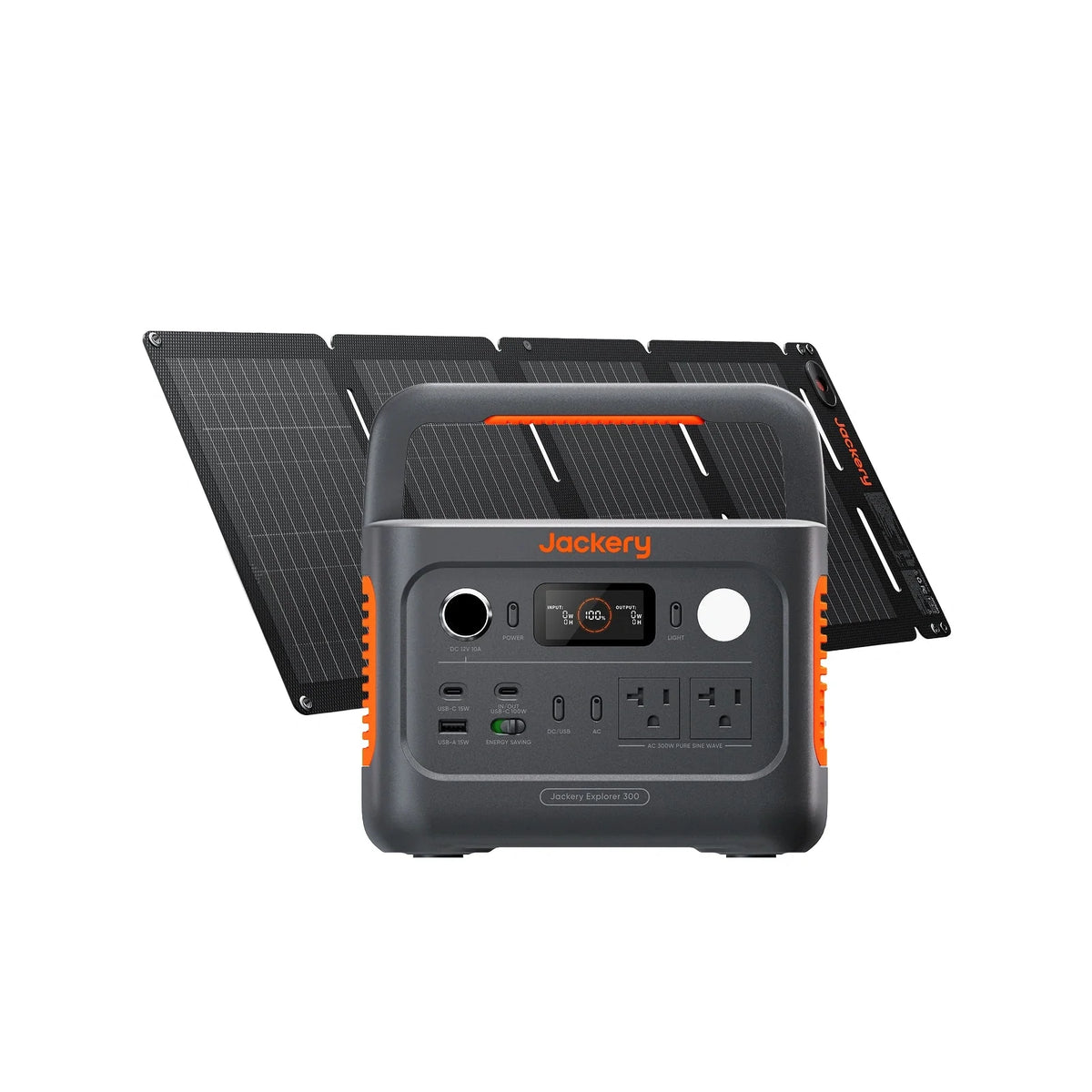 Jackery Solar Generator 300 v2 Portable Power Station for Off-Grid Use and Backup Power