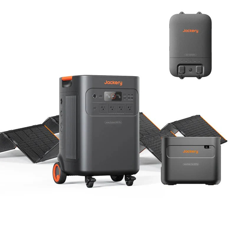 Jackery Solar Generator 5000 Plus Portable Backup Power Station With 7200W Rated Power And 14400W Surge 120V 240V