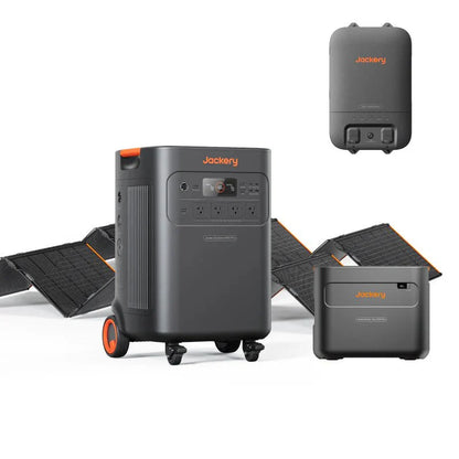 Jackery Solar Generator 5000 Plus Portable Backup Power Station With 7200W Rated Power And 14400W Surge 120V 240V