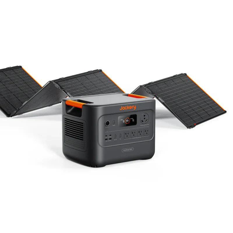 Jackery Solar Generator HomePower 3000 3072 Wh Capacity 3600 W Continuous Output Emergency Backup Power Off Grid