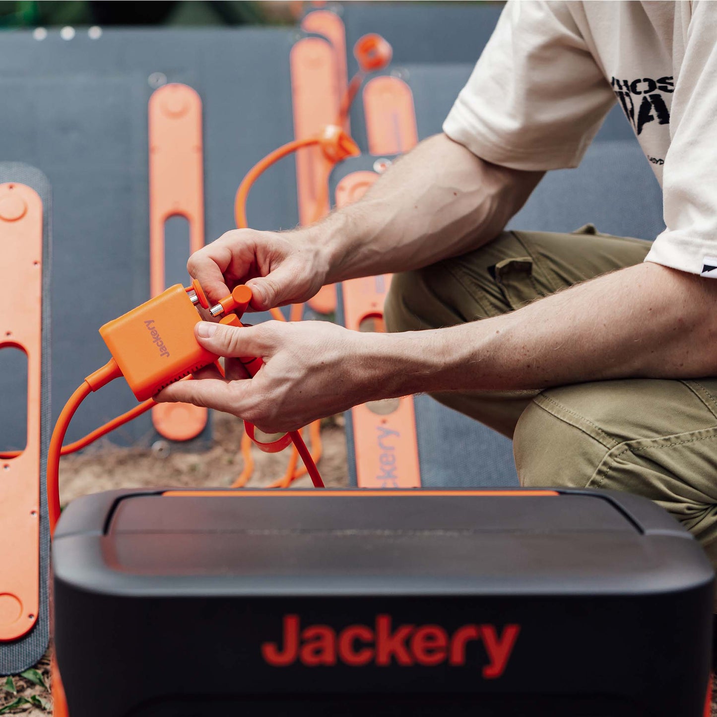 Jackery Solar Panel Connector Kit With 1 Male And 3 Female Connectors For Solar Generators 700 Plus To 3000 Pro