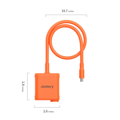 Jackery Solar Panel Connector Kit With 1 Male And 3 Female Connectors For Solar Generators 700 Plus To 3000 Pro