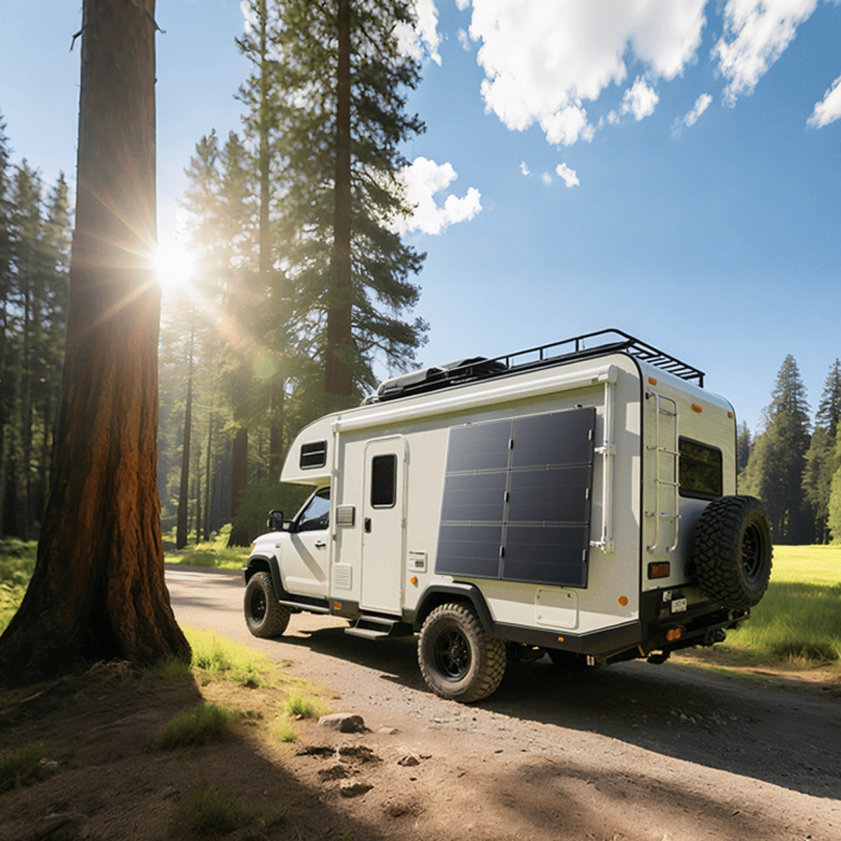 Jackery SolarSaga 100 Light Portable Solar Panel For Off Grid Camping Recreational Vehicle Outdoor Charging