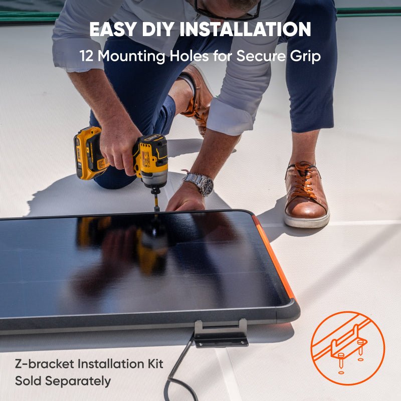 Jackery SolarSaga 100 Prime Portable Solar Panel for RVs and Camping Emergency Power