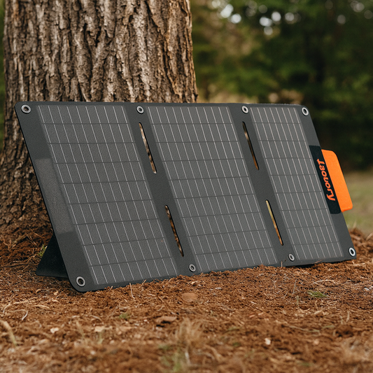 Jackery SolarSaga 40W Mini Solar Panel Portable Charger for Outdoor Usb Device Charging and Emergency Power lifestyle hero image