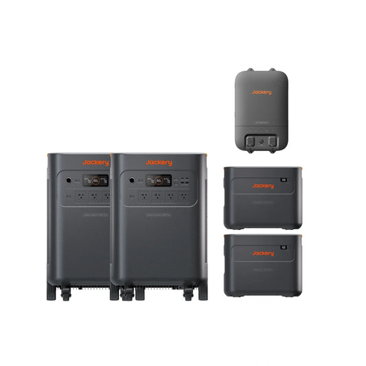Jackery Whole Home Backup Kit 5000 Plus 20kWh Scales From 5kWh To 60kWh Backup Power System