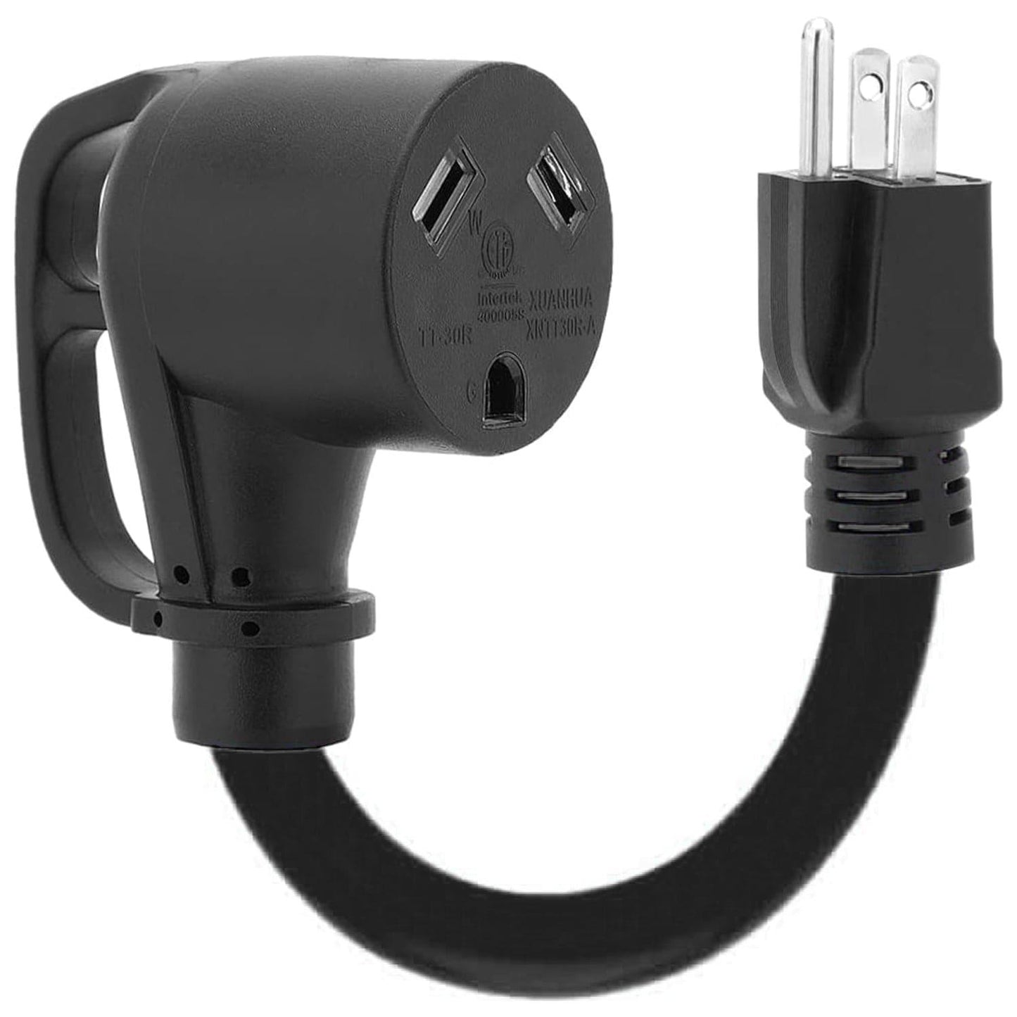 Nature's Generator 30A to 15A Step Down Adapter for 120V Systems and 6 Circuit Transfer Switch Compatibility