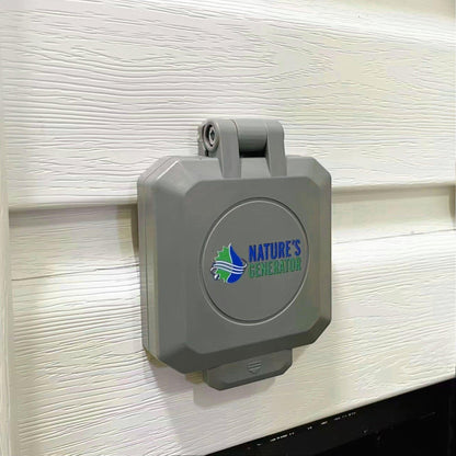 Nature's Generator 50A Power Inlet Box CS6375 Inlet Connector for Generator Transfer Switch