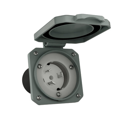 Nature's Generator 50A Power Inlet Box CS6375 Inlet Connector for Generator Transfer Switch