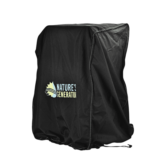 Nature's Generator Dual Unit Protective Cover Weather Protection For Two Units Durable 600D Polyester Construction