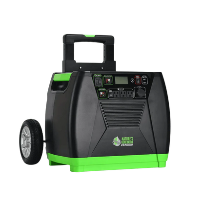 Nature's Generator Elite Portable Power Station For Home Backup And Off Grid Use