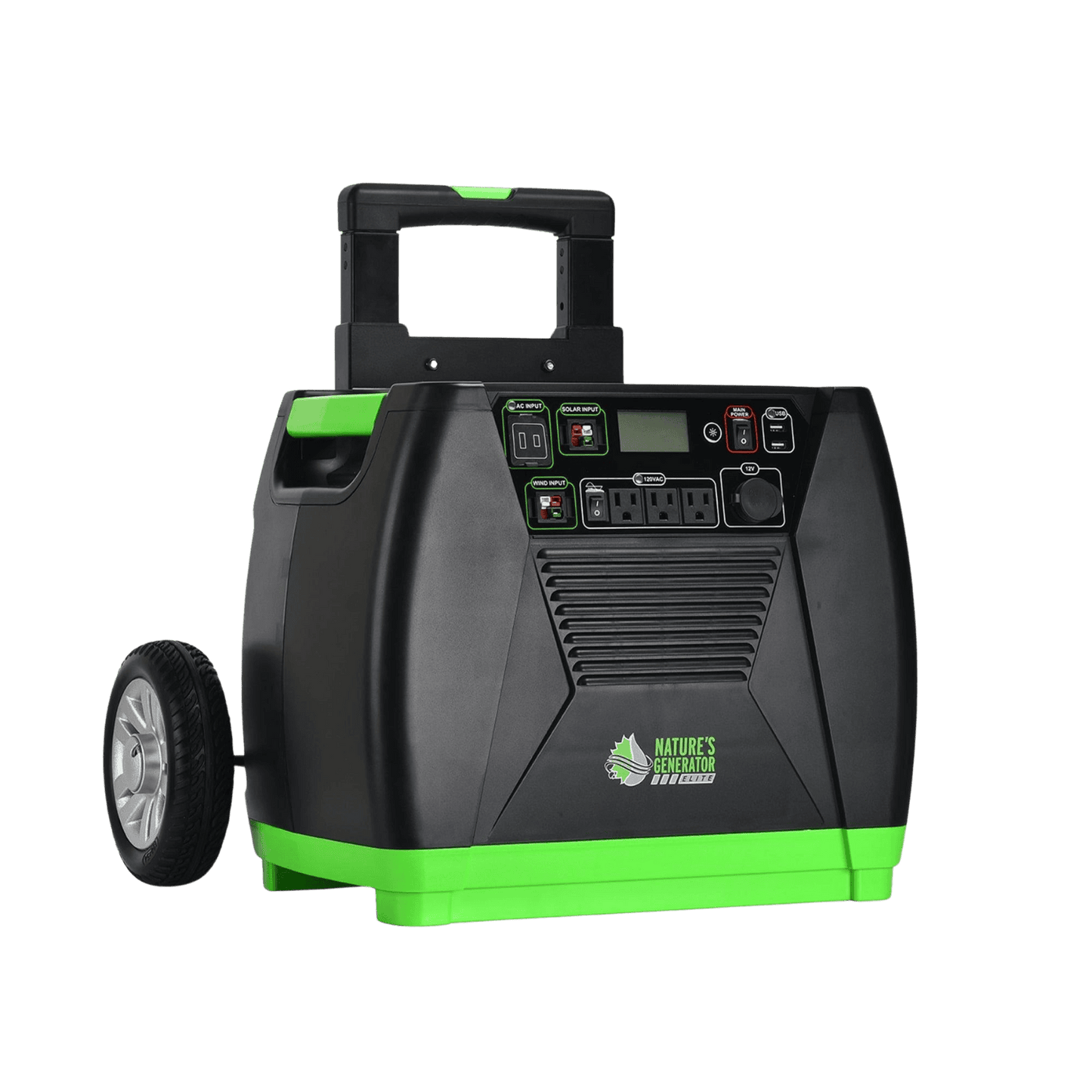 Nature's Generator Elite Portable Power Station For Home Backup And Off Grid Use