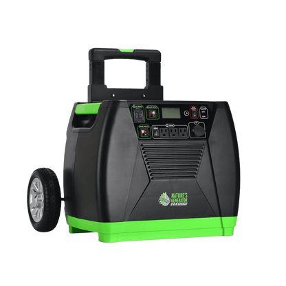Nature's Generator Elite Portable Power Station For Home Backup And Off Grid Use