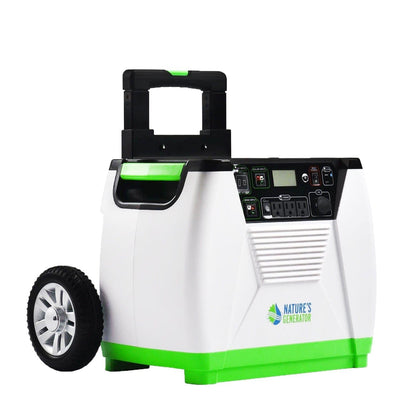 Nature's Generator Gold System Portable Solar Power Station 1800 W Includes High Output Solar Panel Model 1800